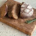 Доска разделочная торцевая из натурального дуба 25*35 см — изображение 2