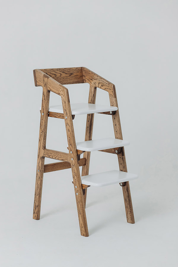 Дополнительная подножка для высокого растущего стула, МДФ