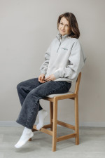 Барный стул со спинкой, мягкое сиденье — натуральный дуб — изображение 8