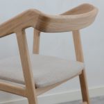 Кресло — беленый дуб, мягкое сиденье
