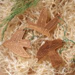 Набор елочных игрушек "Птички" 3 шт