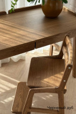 Стол письменный с дубовыми бортиками с ящиками — изображение 16