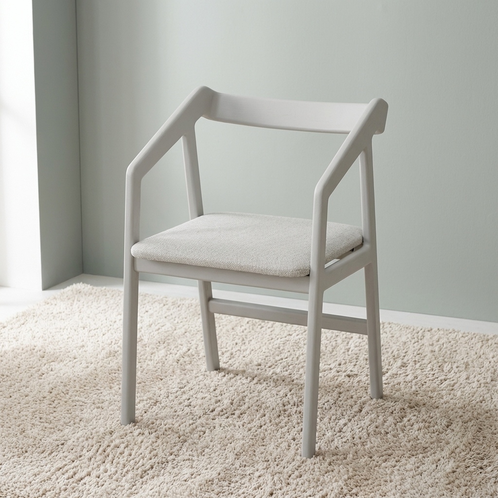 2oXqElN1ZHowKNuUjoX-UvrMLnUehfNZmfK_qU3RPQUE7hHLU2Nt8_ysHbQXxMWaYnk3BrFO6jm2L7Ru1_6u9HOS Кресло - дуб Серое с мягким сиденьем ЛАК — изображение 1