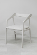 Кресло - дуб Серое с мягким сиденьем ЛАК — изображение 2