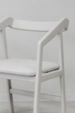 Кресло - дуб Серое с мягким сиденьем ЛАК — изображение 3