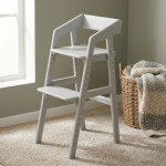 Высокий растущий стул Серый