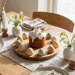 Пасхальная подставка для яиц и кулича