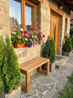 Лавка уличная дубовая — изображение 6