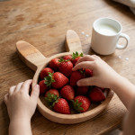 Тарелка детская из бука — изображение 3